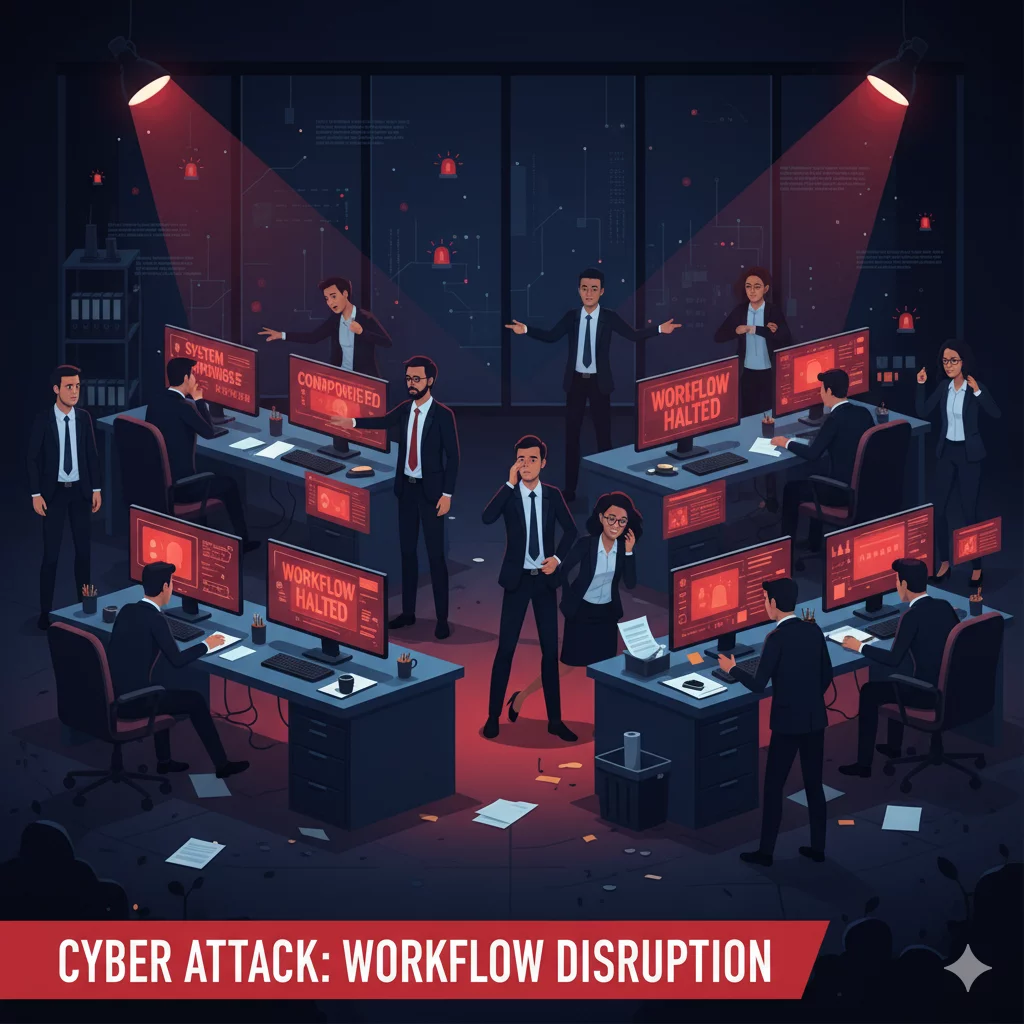 Interrupción del Negocio por Ciberataques